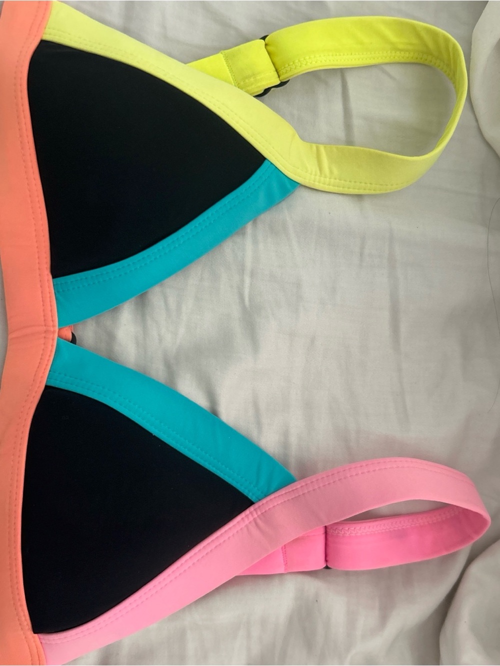 One One Color Blocking Bikini Set - Picture 2 of 5